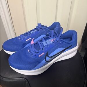 Nike Blue and Pink Athletic Shoes